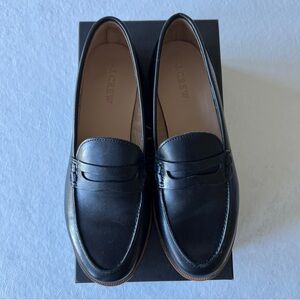 J. Crew Women's Classic Black Loafers. New! With box